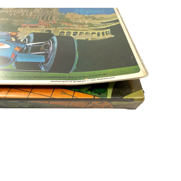 Vintage 1971 SPEED CIRCUIT 3M Sports Board Game Grand Prix Racer Complete - Picture 14 of 16